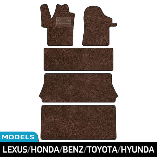 Special imitation cashmere material floor mats for commercial vehicles